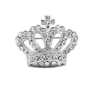 King of Bohemia Crown brooch silver wedding of Queen Victoria Christmas