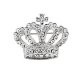 King of Bohemia Crown brooch silver wedding of Queen Victoria Christmas