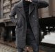 Classic woolen coat trench coat